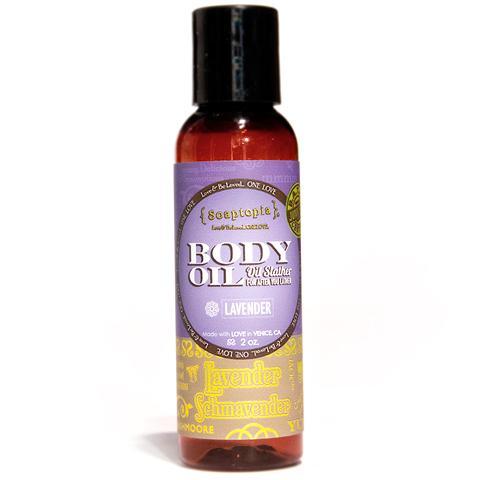 Lavender Body Oil ~ Sooaptopia ~ 2 oz
